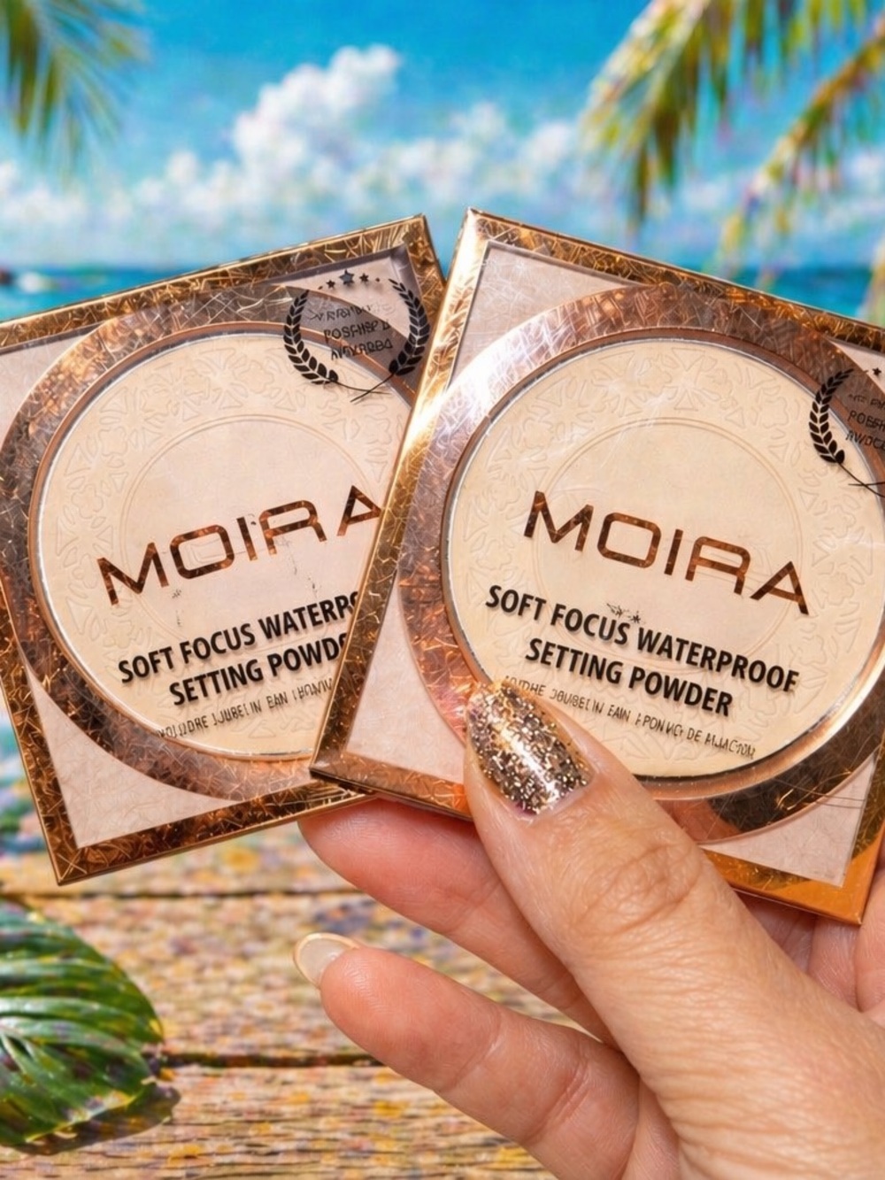 Soft Focus Waterproof Setting Powder - Gold
